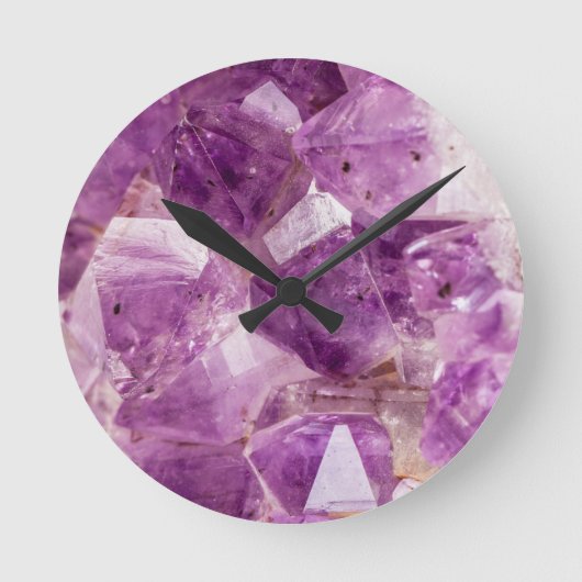 Horloge Ronde Crystals de Sugar Plum (Recto)
