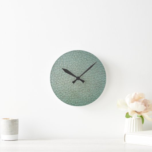 Horloge Ronde CuirFace 6 (Maison)