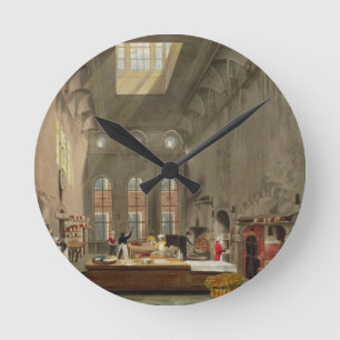 Horloge Ronde Cuisine, le palais de St James, gravé par William