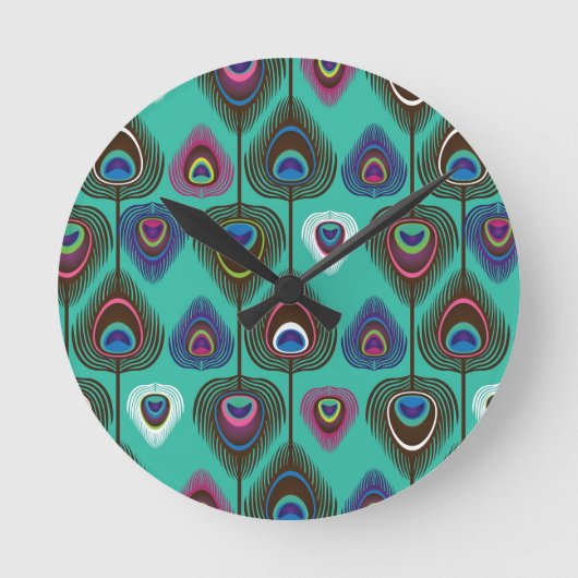 Horloge Ronde cupeacock feat (Recto)