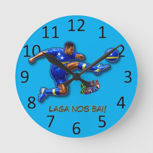 Horloge Ronde Curaçao Allons-y (Recto)
