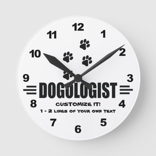 Horloge Ronde Custom (Recto)