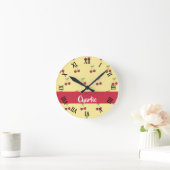 Horloge Ronde Custom (Maison)