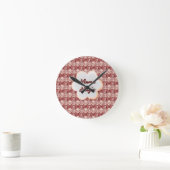 Horloge Ronde Custom and personalized mother's day floral gift (Maison)