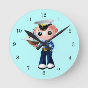 Horloge Ronde Custom Color