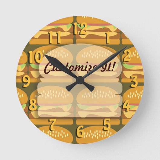 Horloge Ronde Custom Fun (Recto)