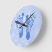 Horloge Ronde Cute Baby Boy (Angle)