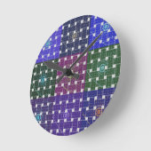 Horloge Ronde cute boxes (Angle)