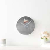 Horloge Ronde cute flypique wall clock (Maison)