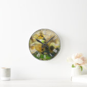 Horloge Ronde Cute Gosling (Maison)