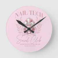 Cute Nail tech Coquette Nail Polonais Social Club