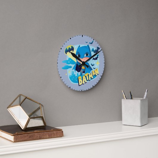 Horloge Ronde Cuter than mignon Batman (Bureau)