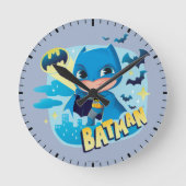 Horloge Ronde Cuter than mignon Batman (Recto)