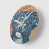 HORLOGE RONDE CUTIE NOIR HAVANAIS (Angle)