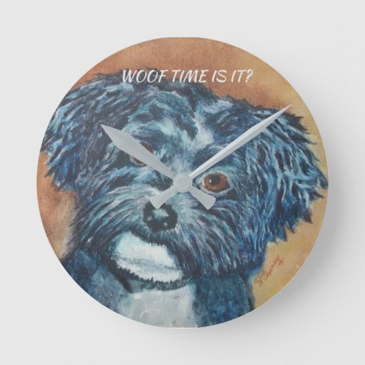 HORLOGE RONDE CUTIE NOIR HAVANAIS (Recto)