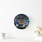 Horloge Ronde Cyclone Racer (Maison)
