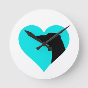 Horloge Ronde Dachshund