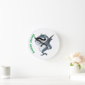 Horloge Ronde Daddy Shark (Maison)