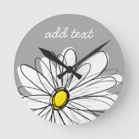 Daisy tendance avec gris et jaune