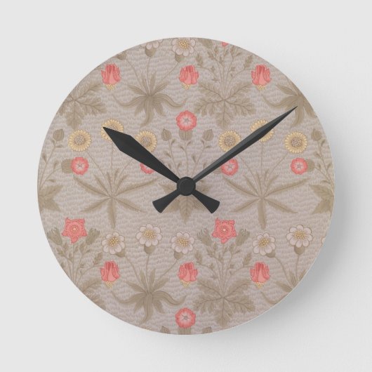 Horloge Ronde 'Daisy', the first wallpaper designed par William (Recto)