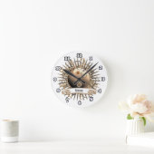 Horloge Ronde Daisy Yin Yang (Maison)