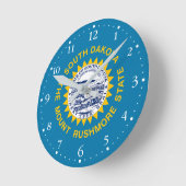Horloge Ronde Dakota du Sud (Angle)