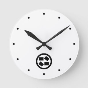 Horloge Ronde Dalles de pierre