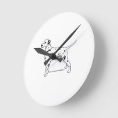 Horloge Ronde Dalmatien (Angle)