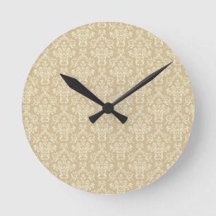 Horloge Ronde Damas couleur crème