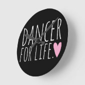 Horloge Ronde Dancer For Life Black (Angle)