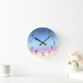 Horloge Ronde Dancing Fairies (Maison)