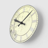 Horloge Ronde Dandelions (Angle)