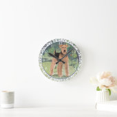 Horloge Ronde Dans le jardin (Maison)