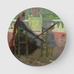 Horloge Ronde Dans les jardins du luxembourgeois