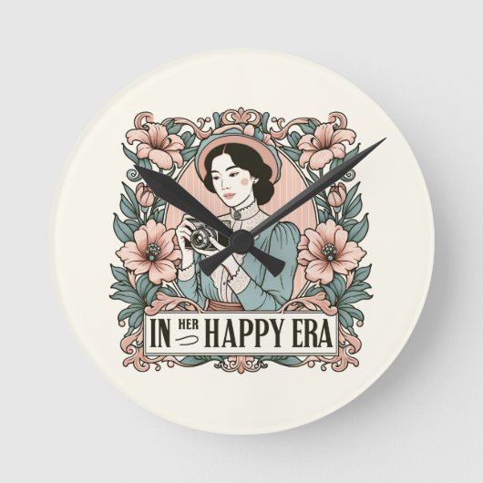 Horloge Ronde Dans Son Joyeuse Ère Swift (Recto)