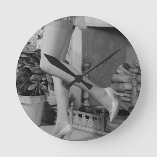 Horloge Ronde Danse de femme (Recto)