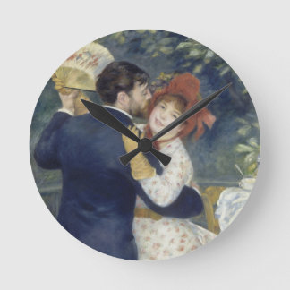 Horloge Ronde Danse de Pays - Renoir Impressionniste peinture