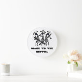 Horloge Ronde danse sur le chemin (Maison)