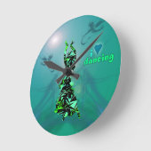 Horloge Ronde Danseur *Jinx* (Angle)