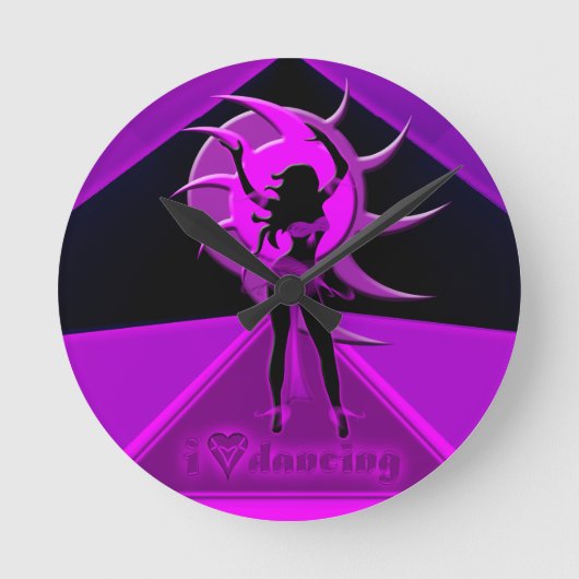 Horloge Ronde Danseur *Onca* (Recto)