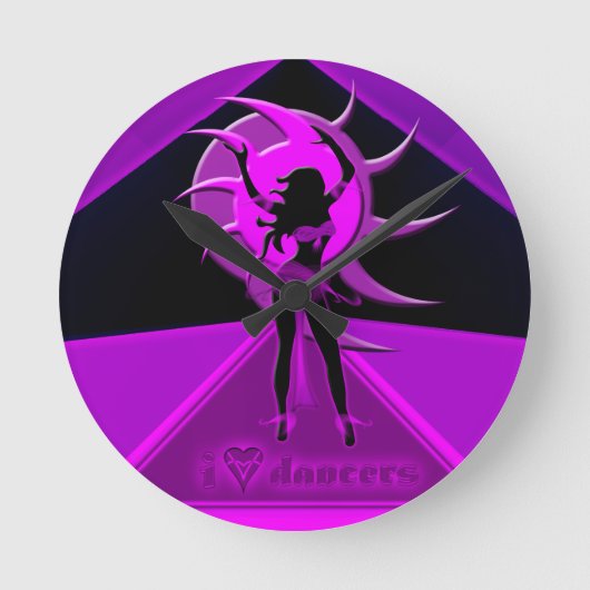 Horloge Ronde Danseur *Onca* (Recto)