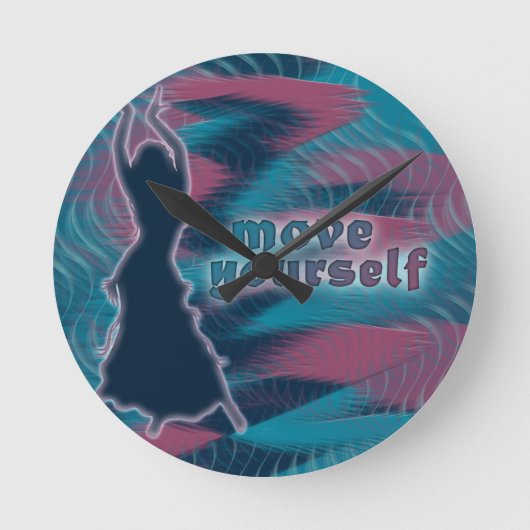 Horloge Ronde Danseur *Porcha* (Recto)