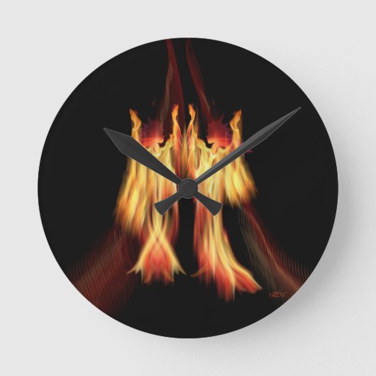 Horloge Ronde Danseurs (Recto)