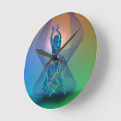 Horloge Ronde Danseuse *Pheja* (Angle)