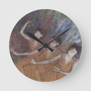 Horloge Ronde Danseuses d'Edgar Degas Trois
