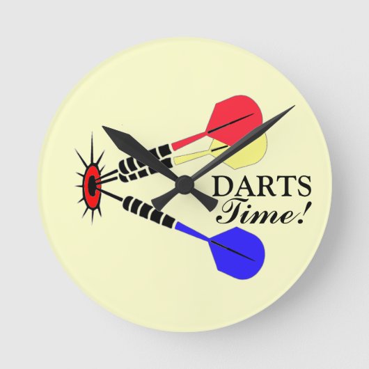 Horloge Ronde Darts (Recto)