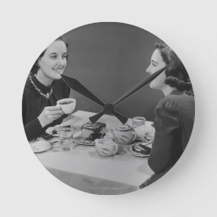 Horloge Ronde Date de café