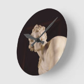 Horloge Ronde David, 1623-24 (marbre) (détail) (Angle)