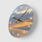 Horloge Ronde Dawn du désert (Angle)