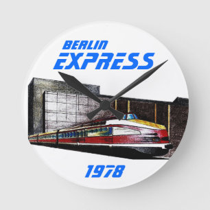 Horloge Ronde DDR Design Berlin